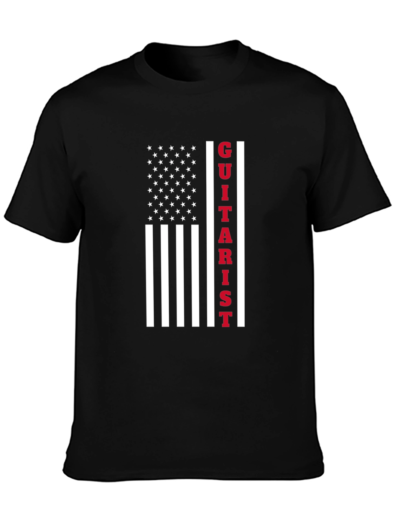 Guitarist American Flag T-Shirt