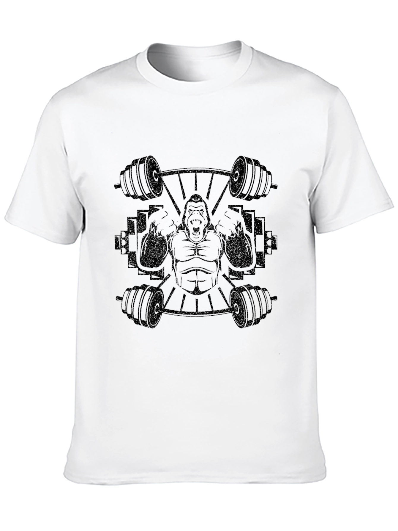 Gorilla Gym Black T-Shirt