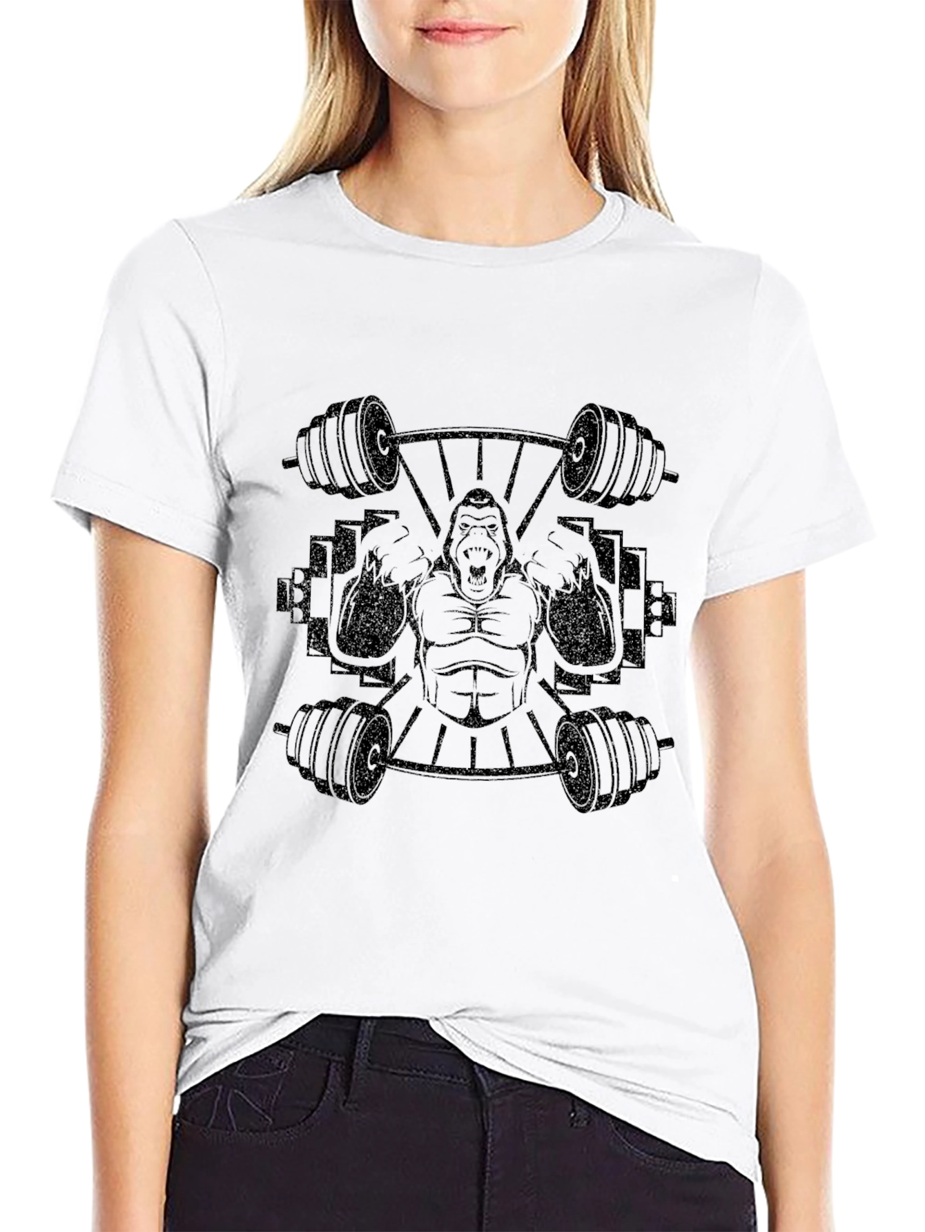 Gorilla Gym Black T-Shirt