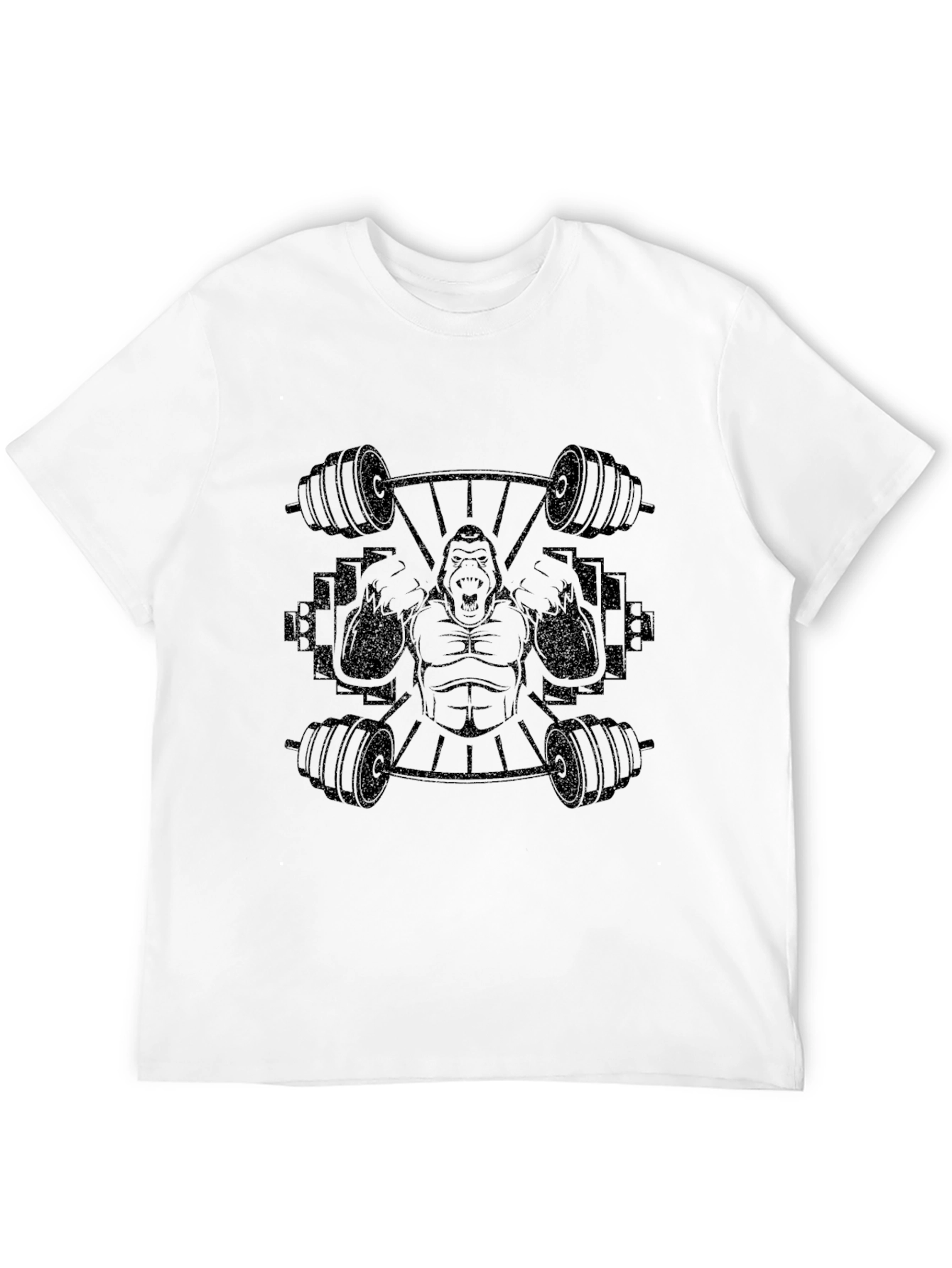 Gorilla Gym Black T-Shirt