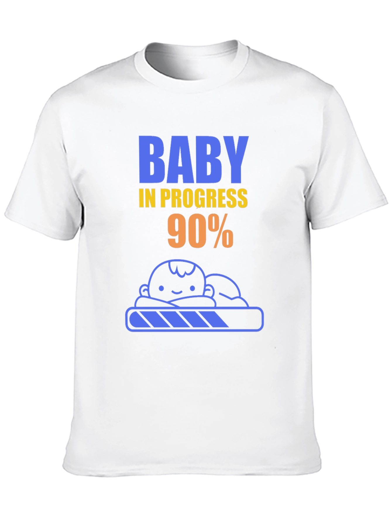 Baby in Progress T-Shirt - Pregnancy Announcement Tee