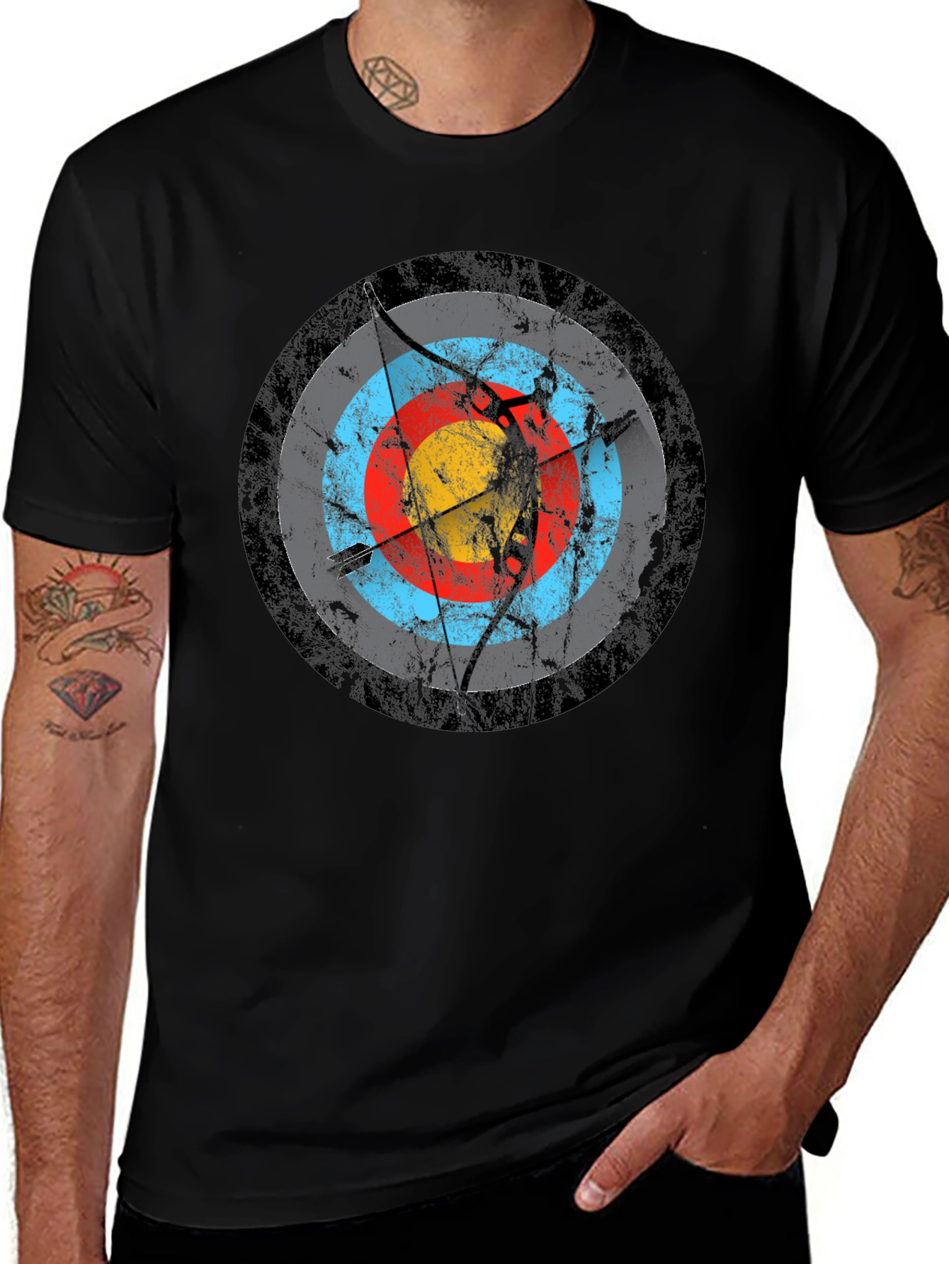Archery Target Graphic Tee
