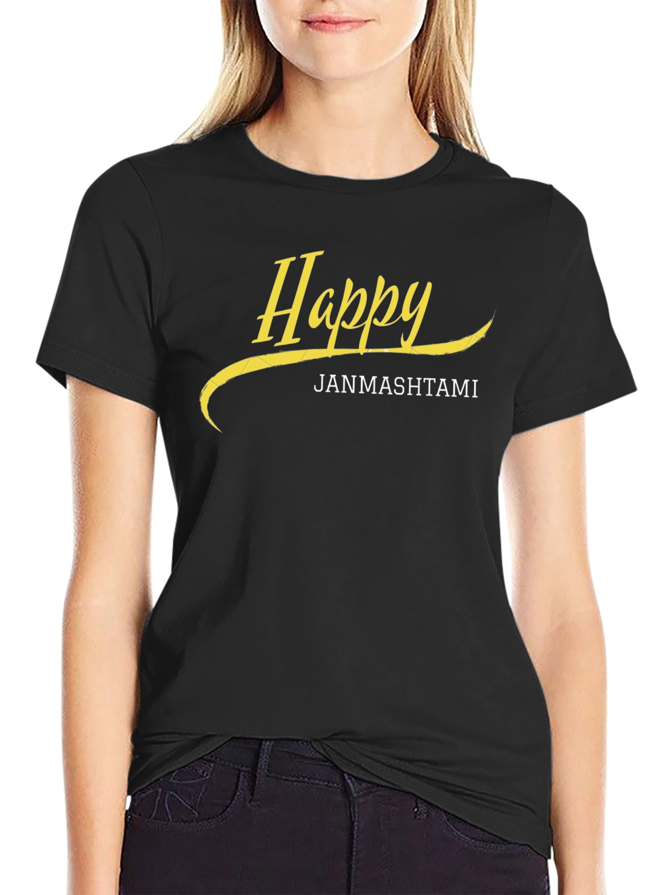 Happy Janmashtami Graphic T-Shirt