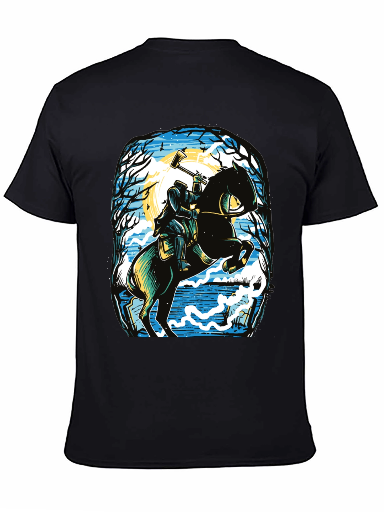 Headless Horseman T-Shirt - Spooky Halloween Tee