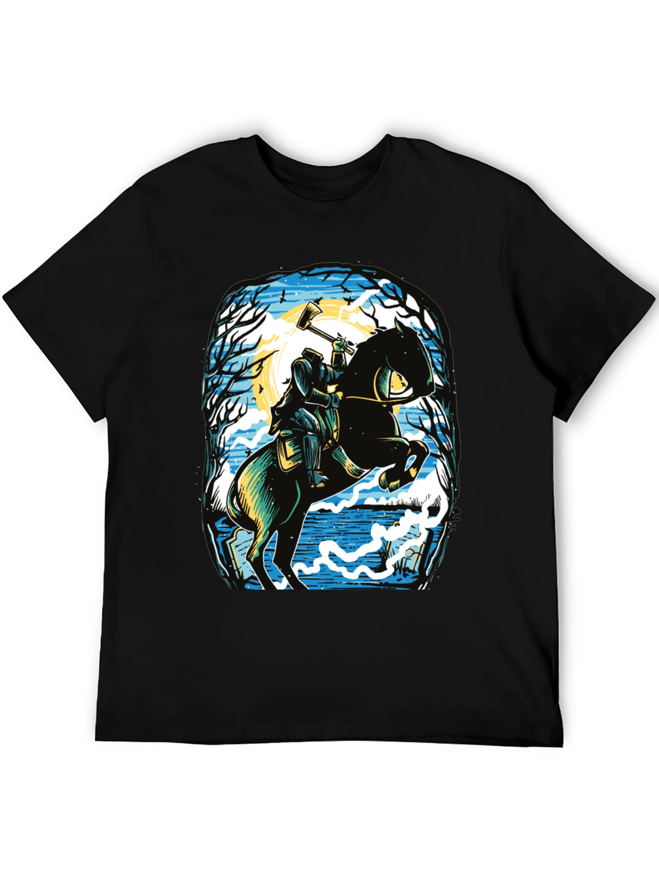 Headless Horseman T-Shirt - Spooky Halloween Tee
