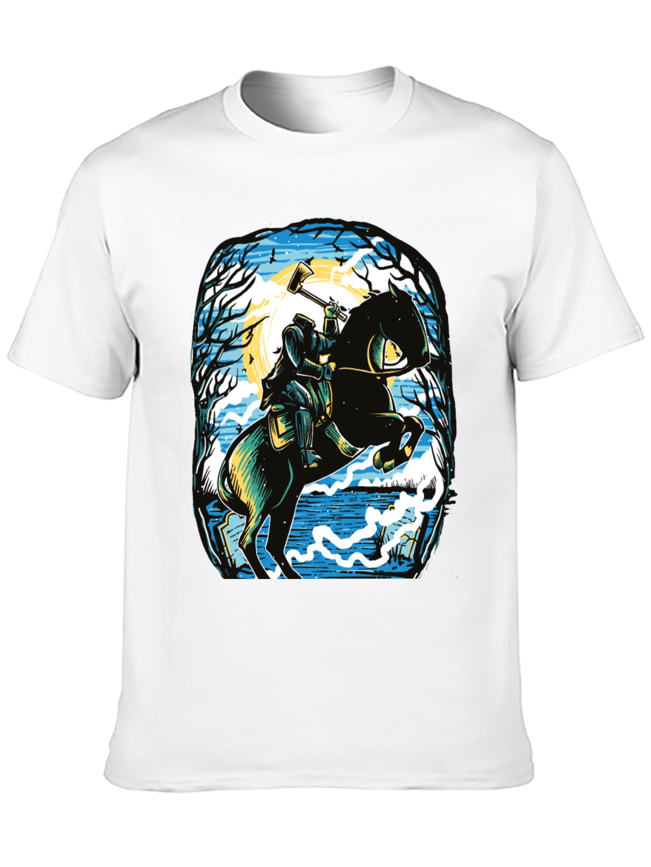 Headless Horseman T-Shirt - Spooky Halloween Tee