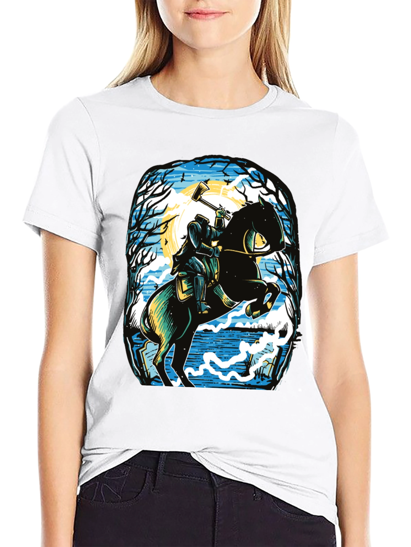 Headless Horseman T-Shirt - Spooky Halloween Tee