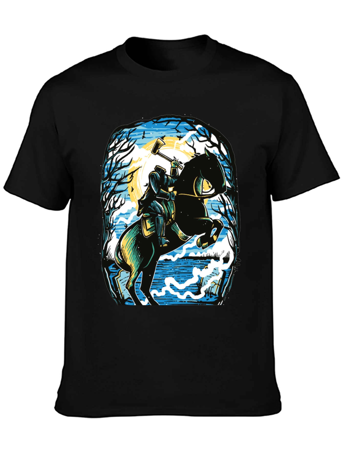 Headless Horseman T-Shirt - Spooky Halloween Tee