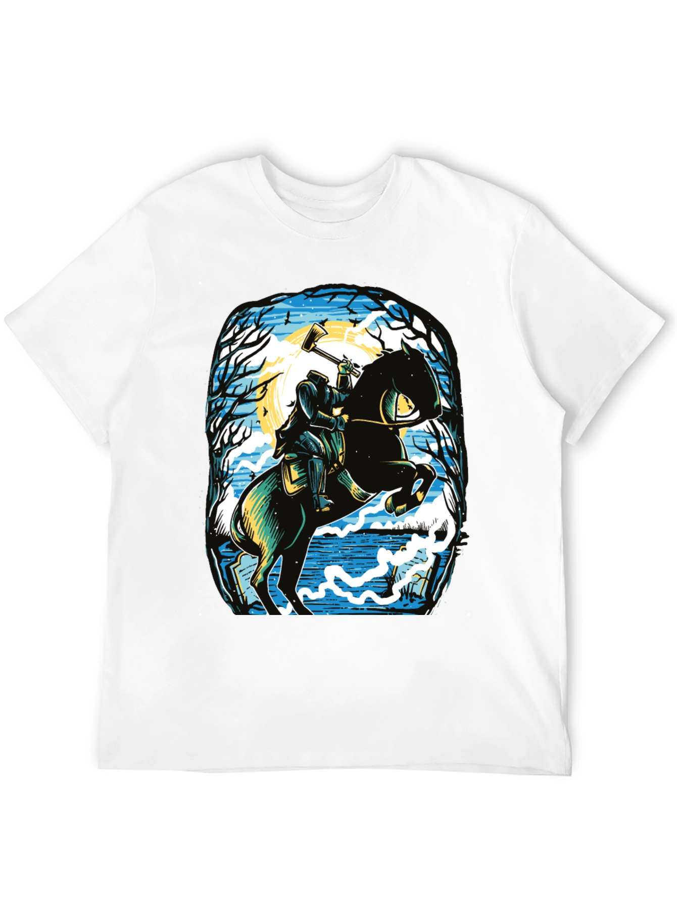 Headless Horseman T-Shirt - Spooky Halloween Tee