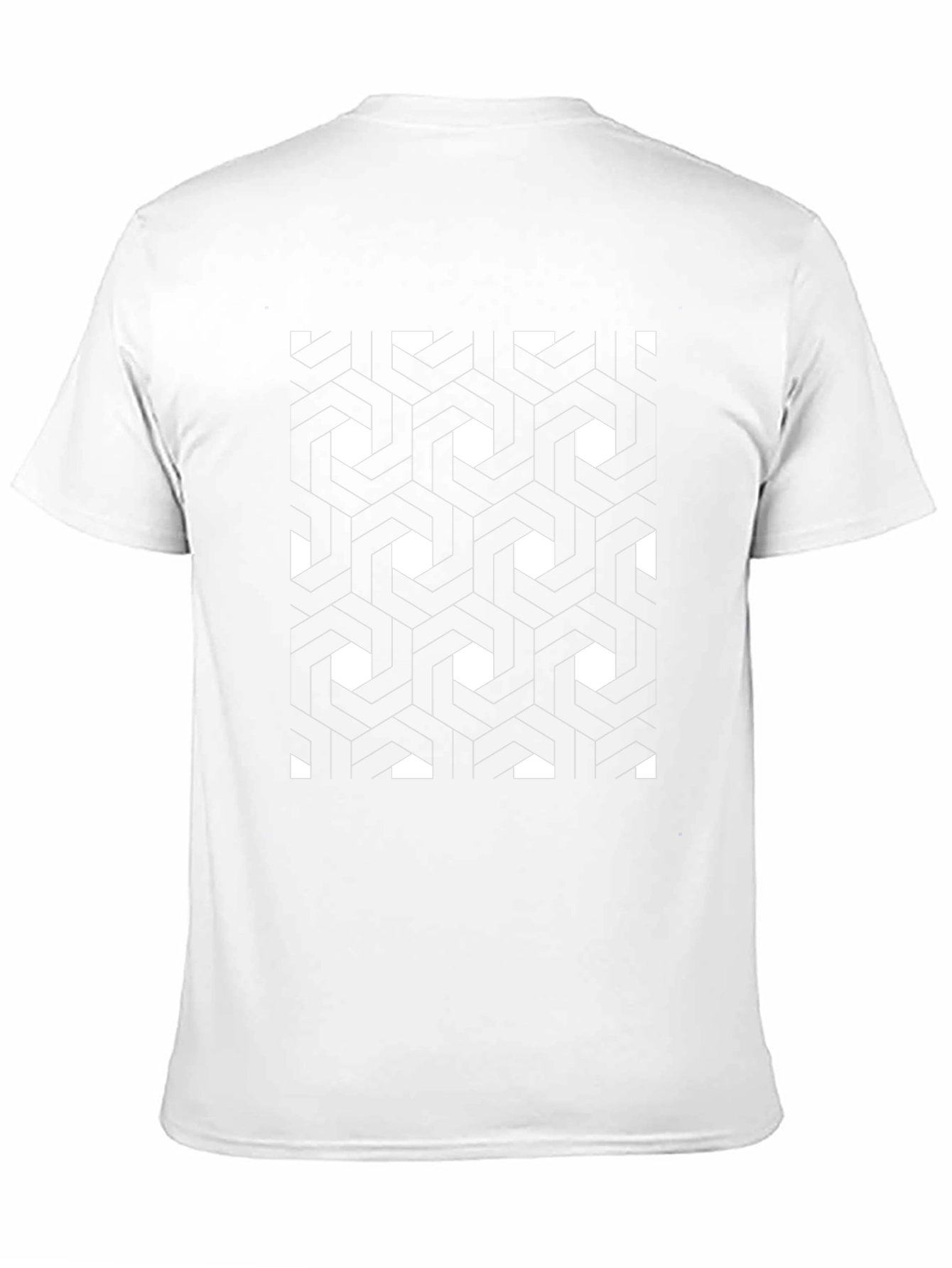 Geometric Pattern Tee - Modern Style