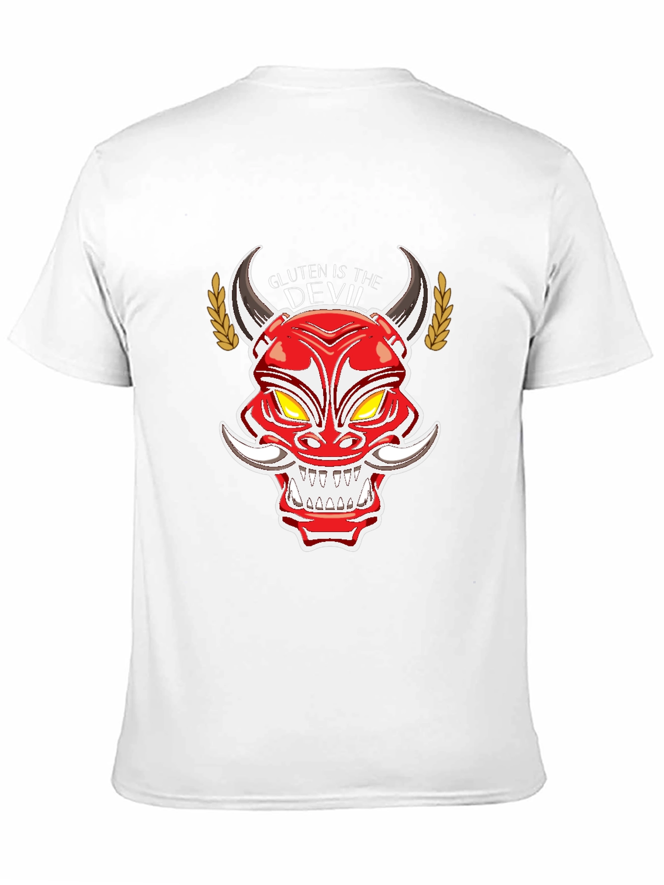 Gluten is the Devil T-Shirt - Anti-Gluten Apparel