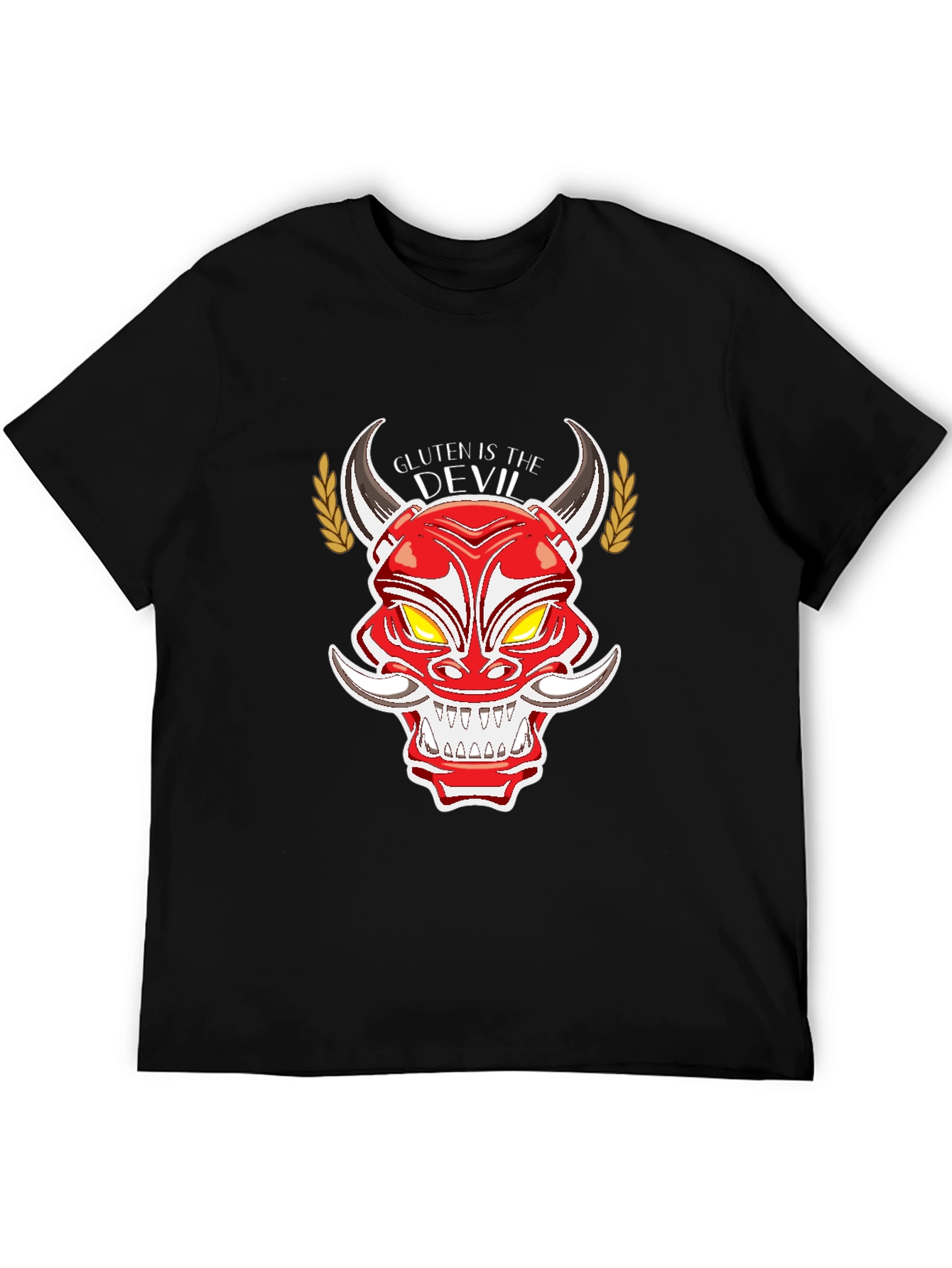 Gluten is the Devil T-Shirt - Anti-Gluten Apparel