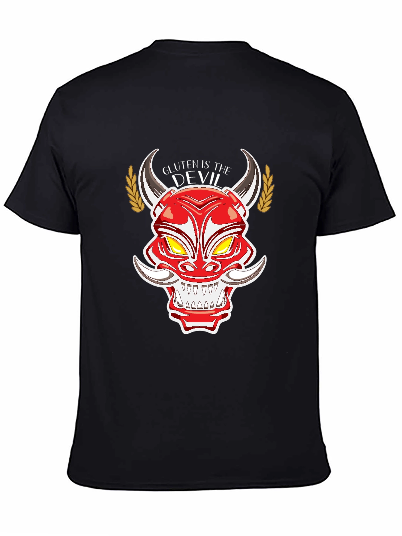 Gluten is the Devil T-Shirt - Anti-Gluten Apparel
