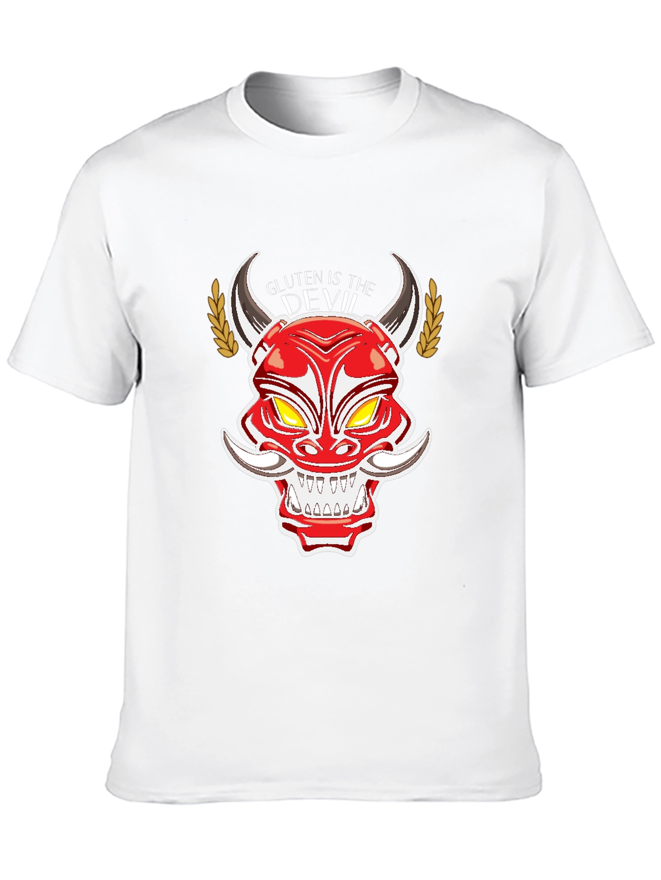 Gluten is the Devil T-Shirt - Anti-Gluten Apparel