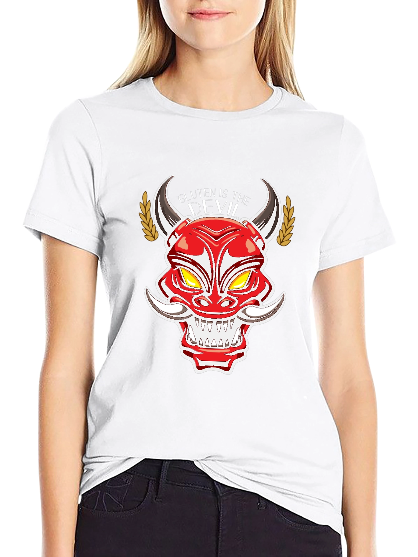 Gluten is the Devil T-Shirt - Anti-Gluten Apparel