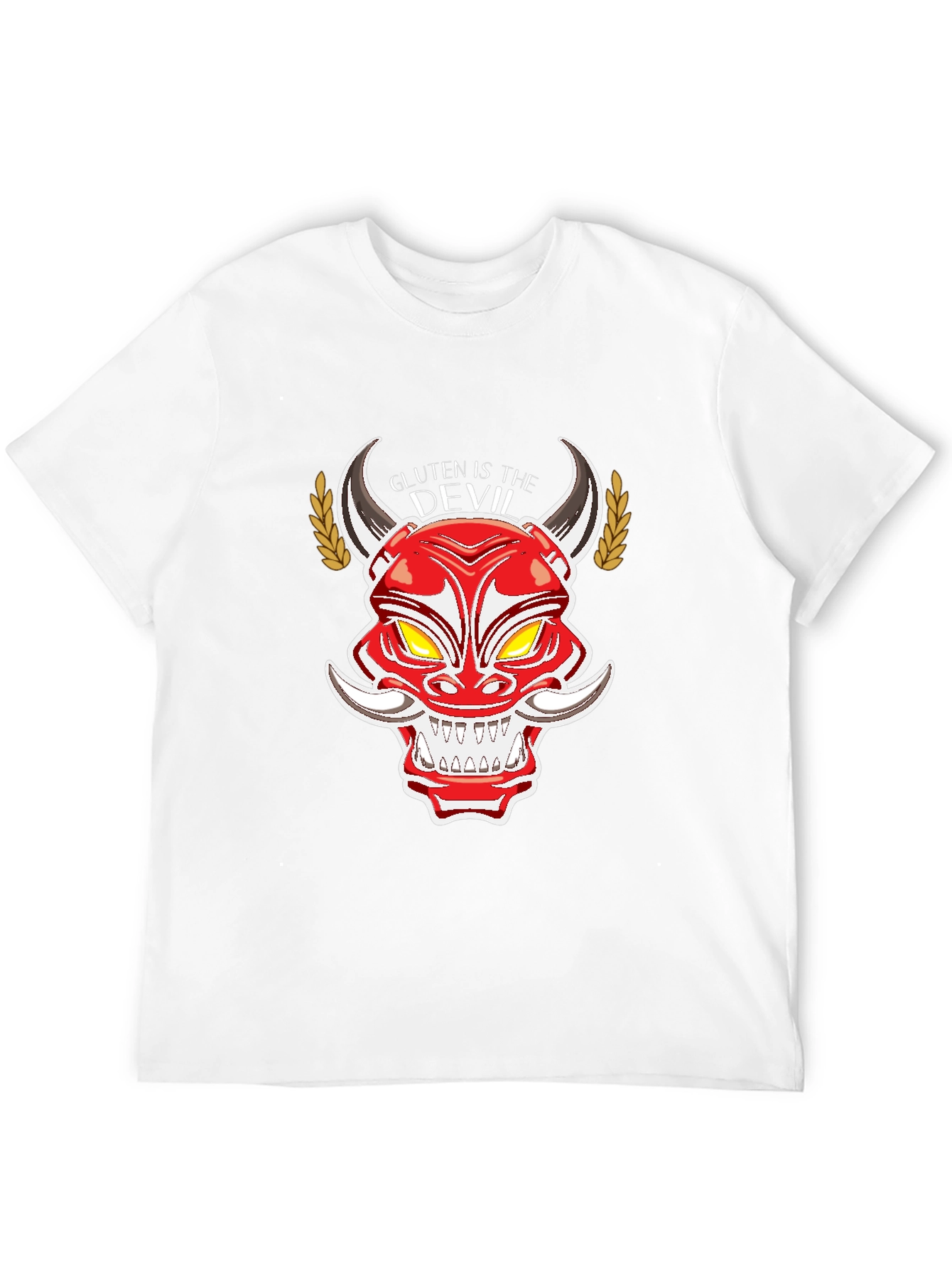 Gluten is the Devil T-Shirt - Anti-Gluten Apparel
