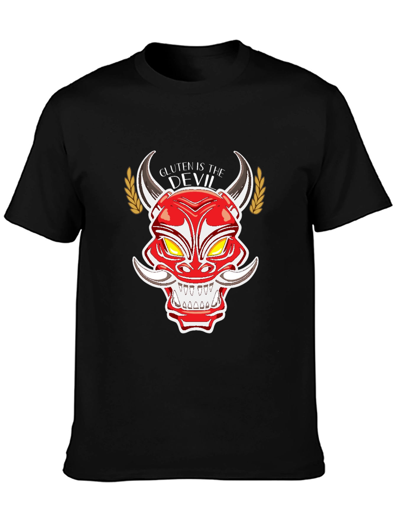 Gluten is the Devil T-Shirt - Anti-Gluten Apparel
