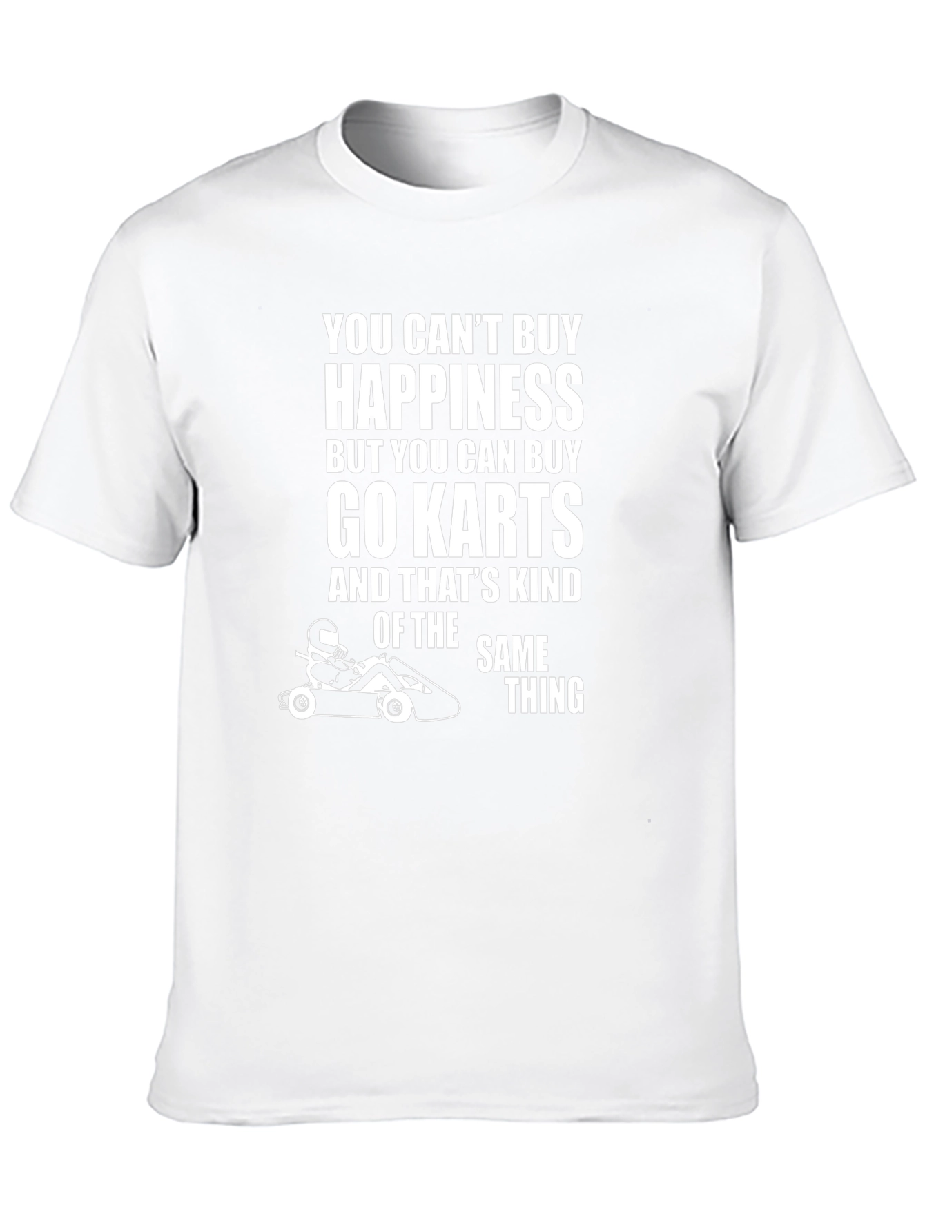 Go Karts Happiness T-Shirt - Black