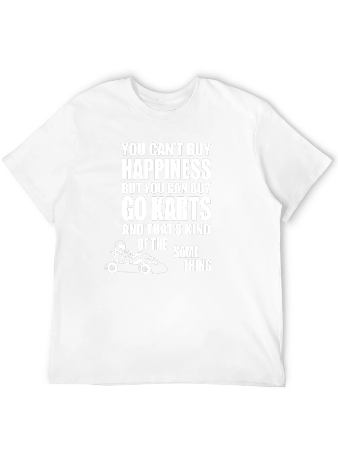 Go Karts Happiness T-Shirt - Black