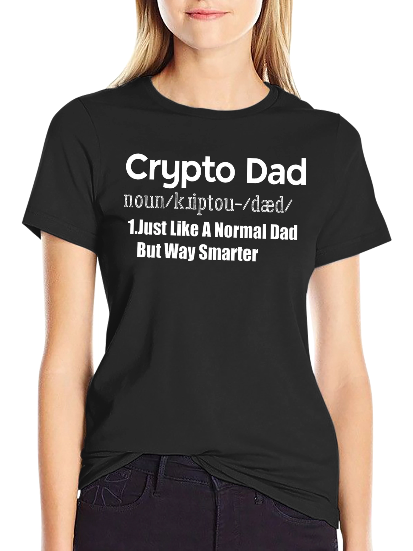 Crypto Dad T-Shirt - Funny Definition Tee