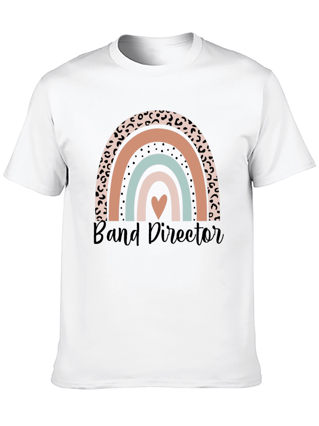 Band Director Rainbow Graphic T-Shirt