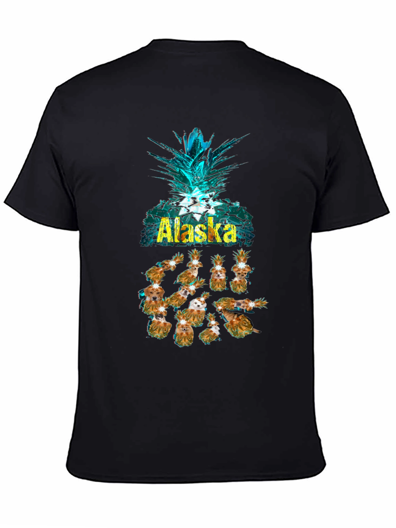 Alaska Pineapple Dog T-Shirt