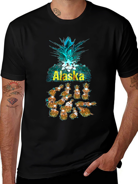Alaska Pineapple Dog T-Shirt