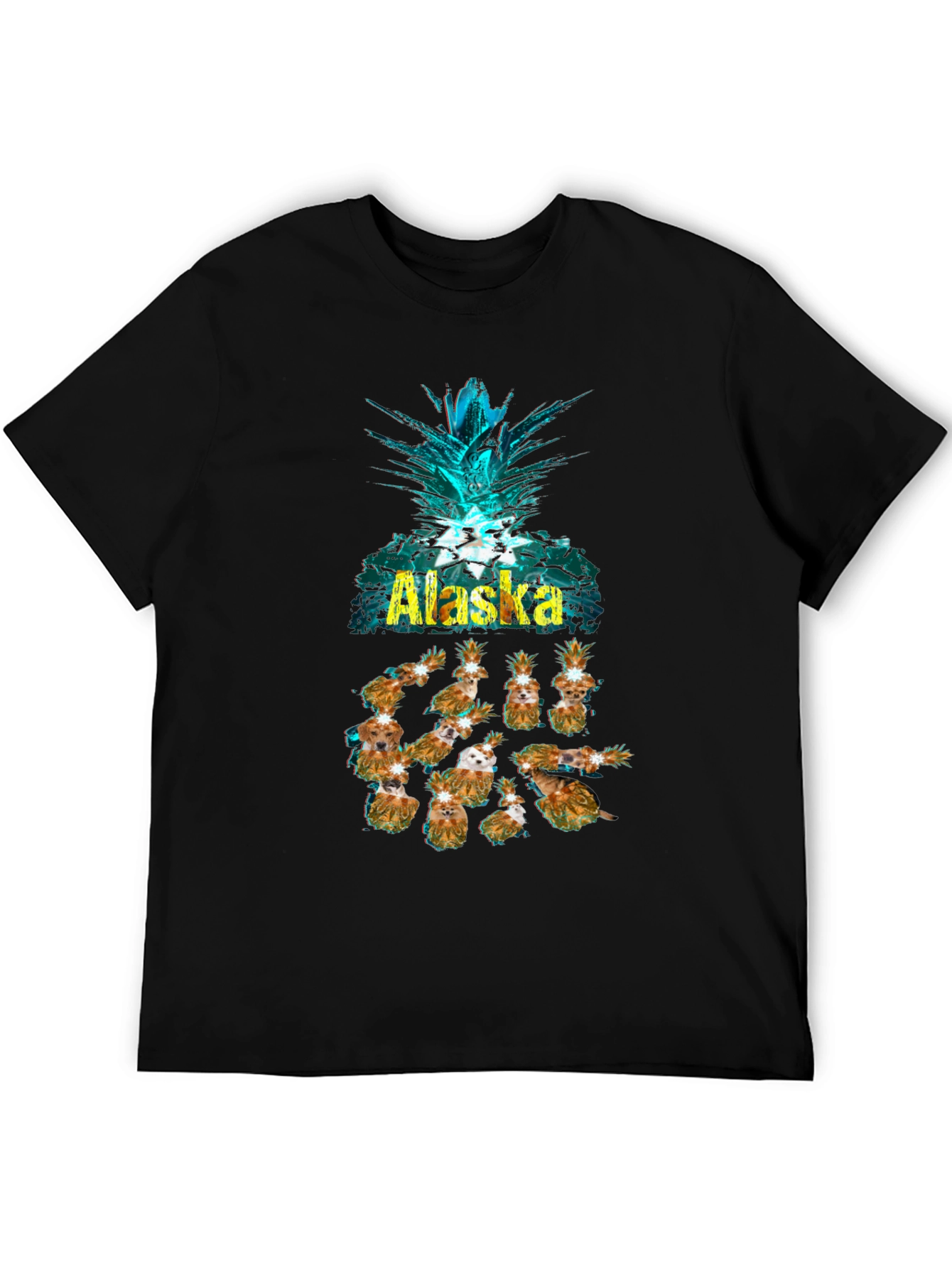 Alaska Pineapple Dog T-Shirt