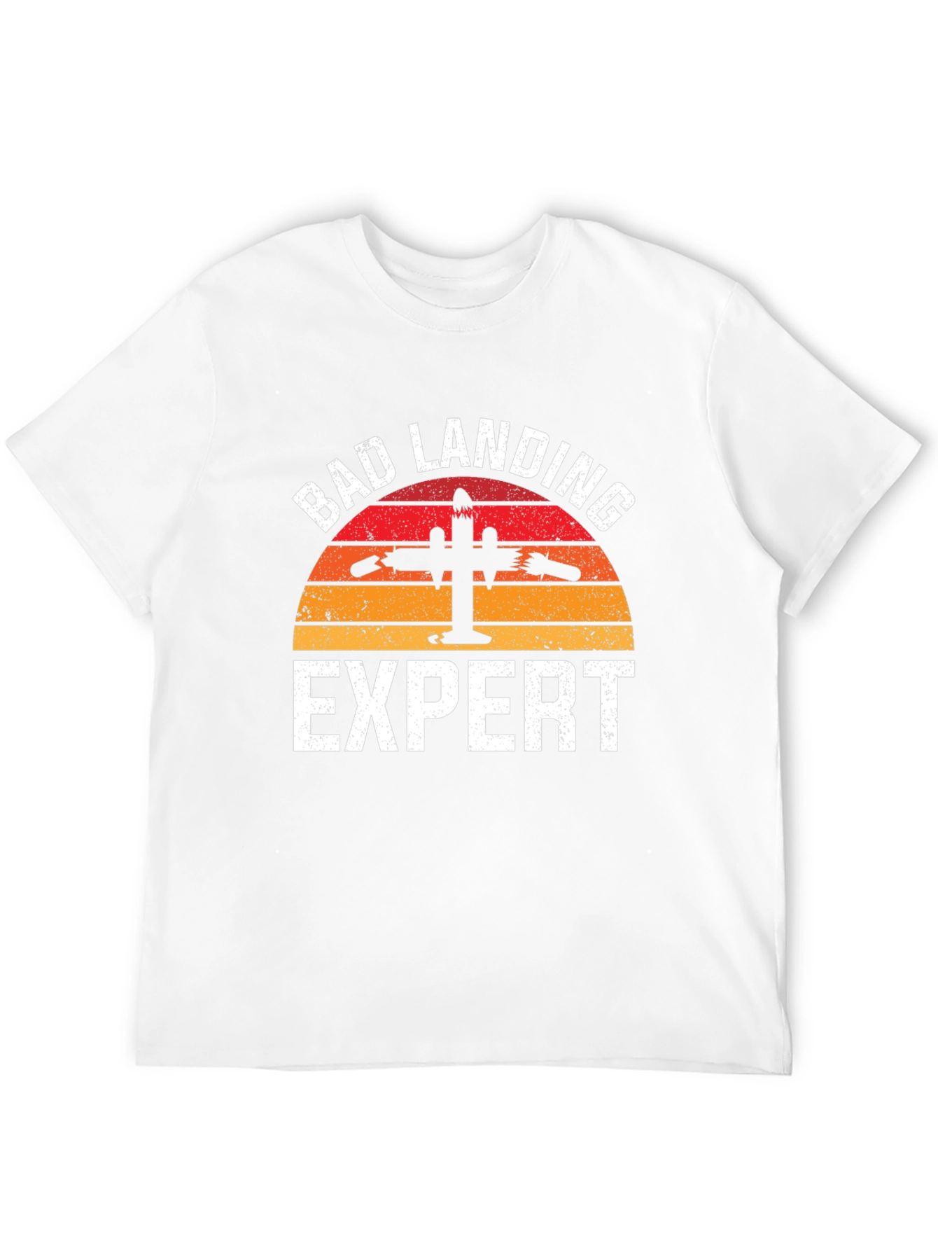 Bad Landing Expert T-Shirt - Funny Pilot Gift Tee