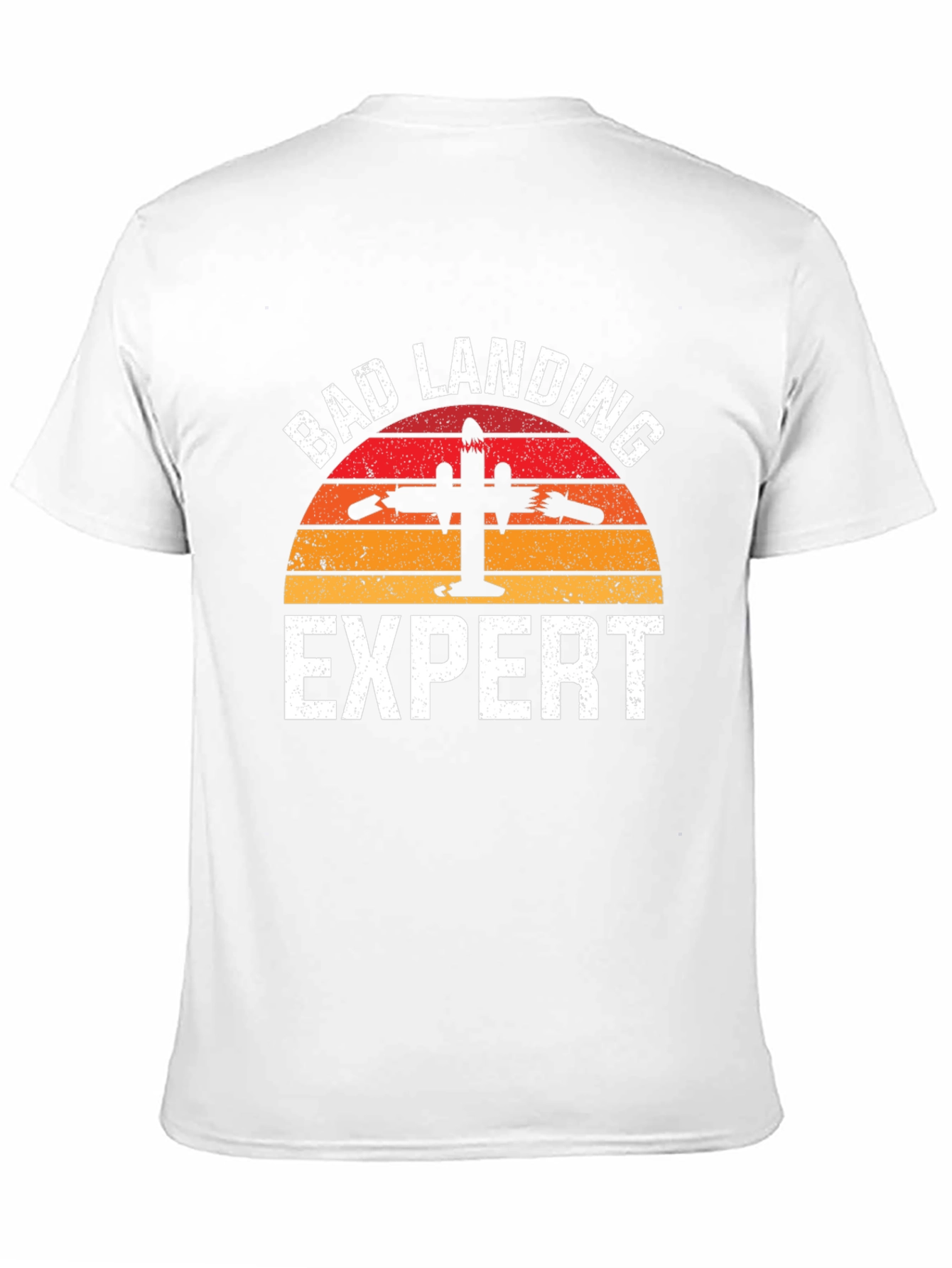 Bad Landing Expert T-Shirt - Funny Pilot Gift Tee