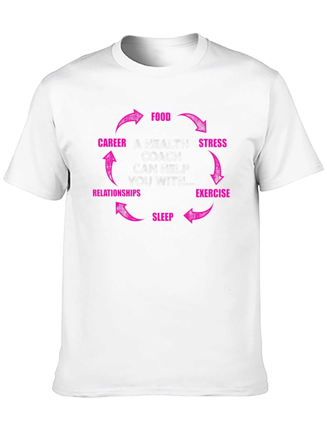 Health Coach Cycle T-Shirt - Wellness Gift