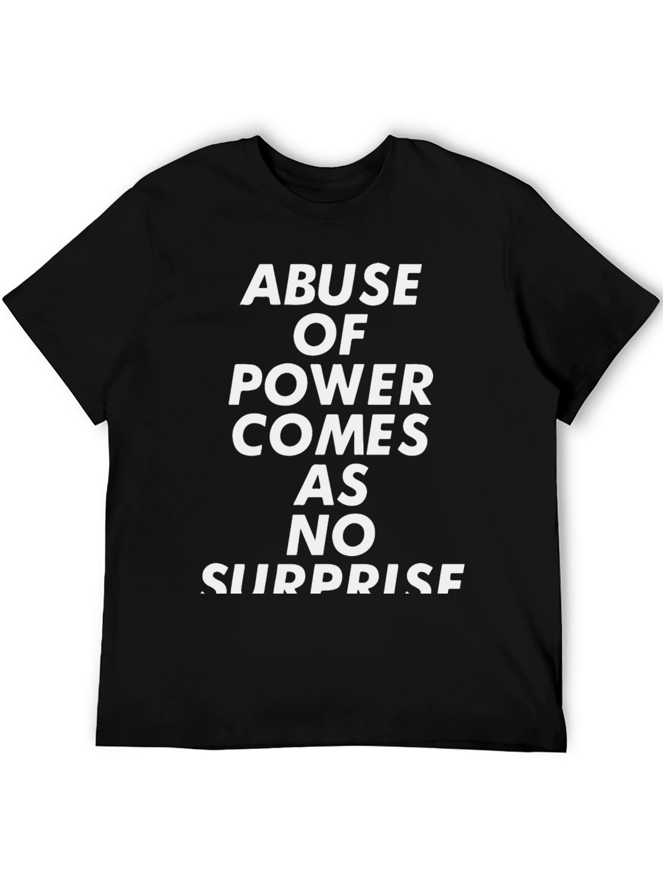 Abuse of Power Graphic Tee - Black