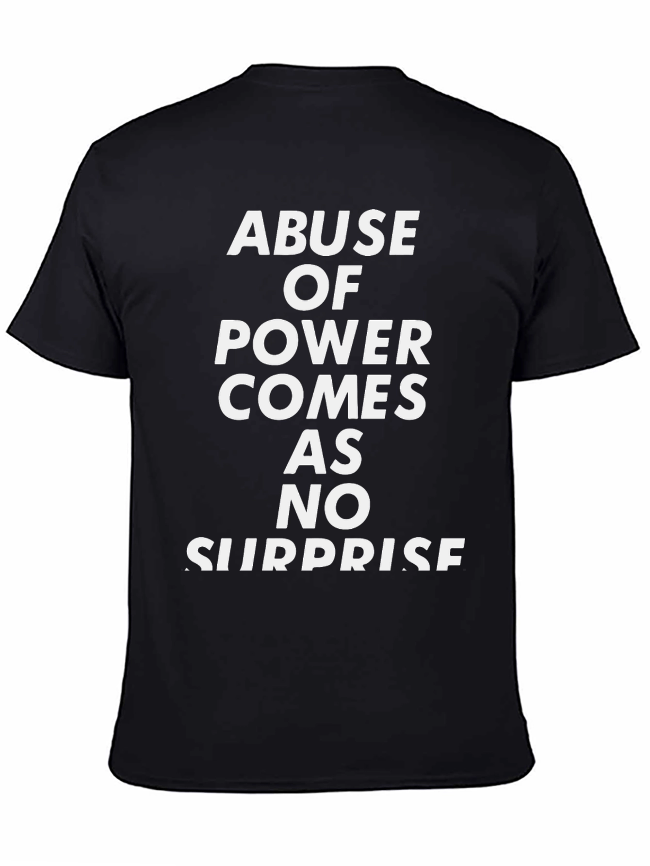 Abuse of Power Graphic Tee - Black