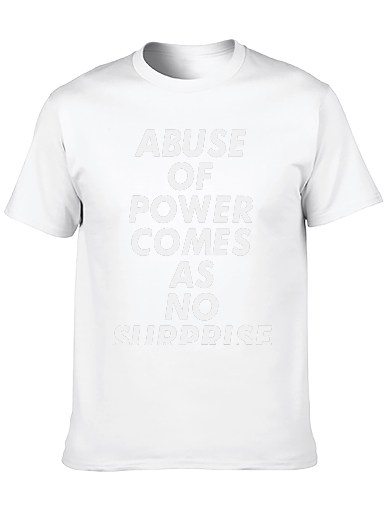 Abuse of Power Graphic Tee - Black