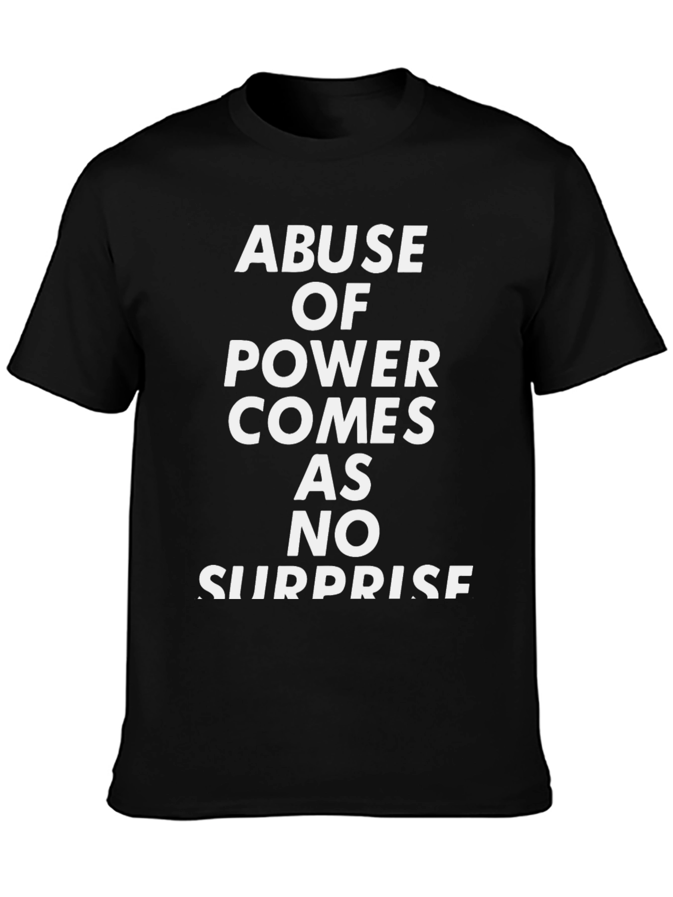 Abuse of Power Graphic Tee - Black