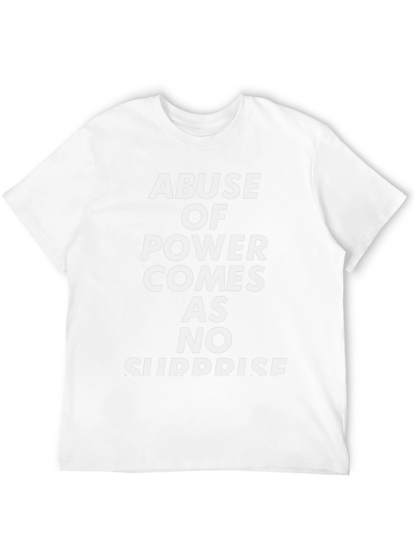 Abuse of Power Graphic Tee - Black