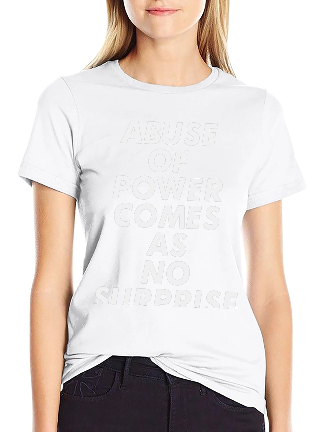 Abuse of Power Graphic Tee - Black