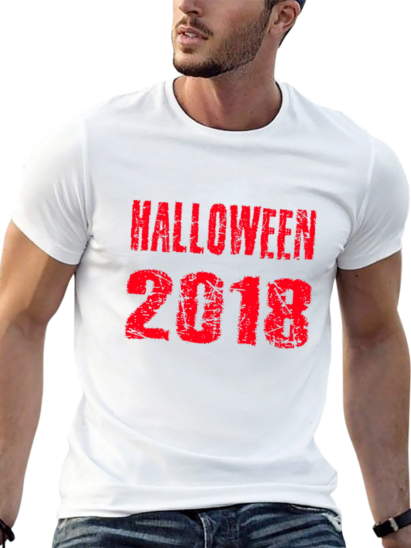 Halloween 2018 Graphic T-Shirt - Mens Black Tee
