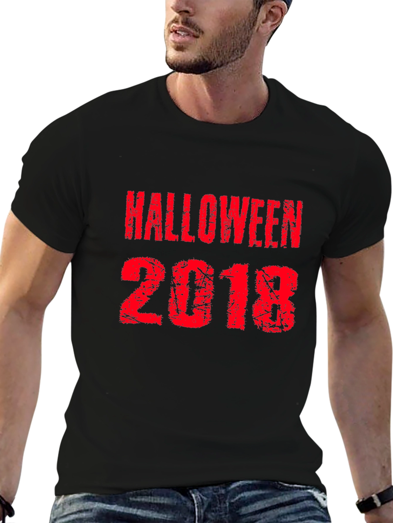 Halloween 2018 Graphic T-Shirt - Mens Black Tee