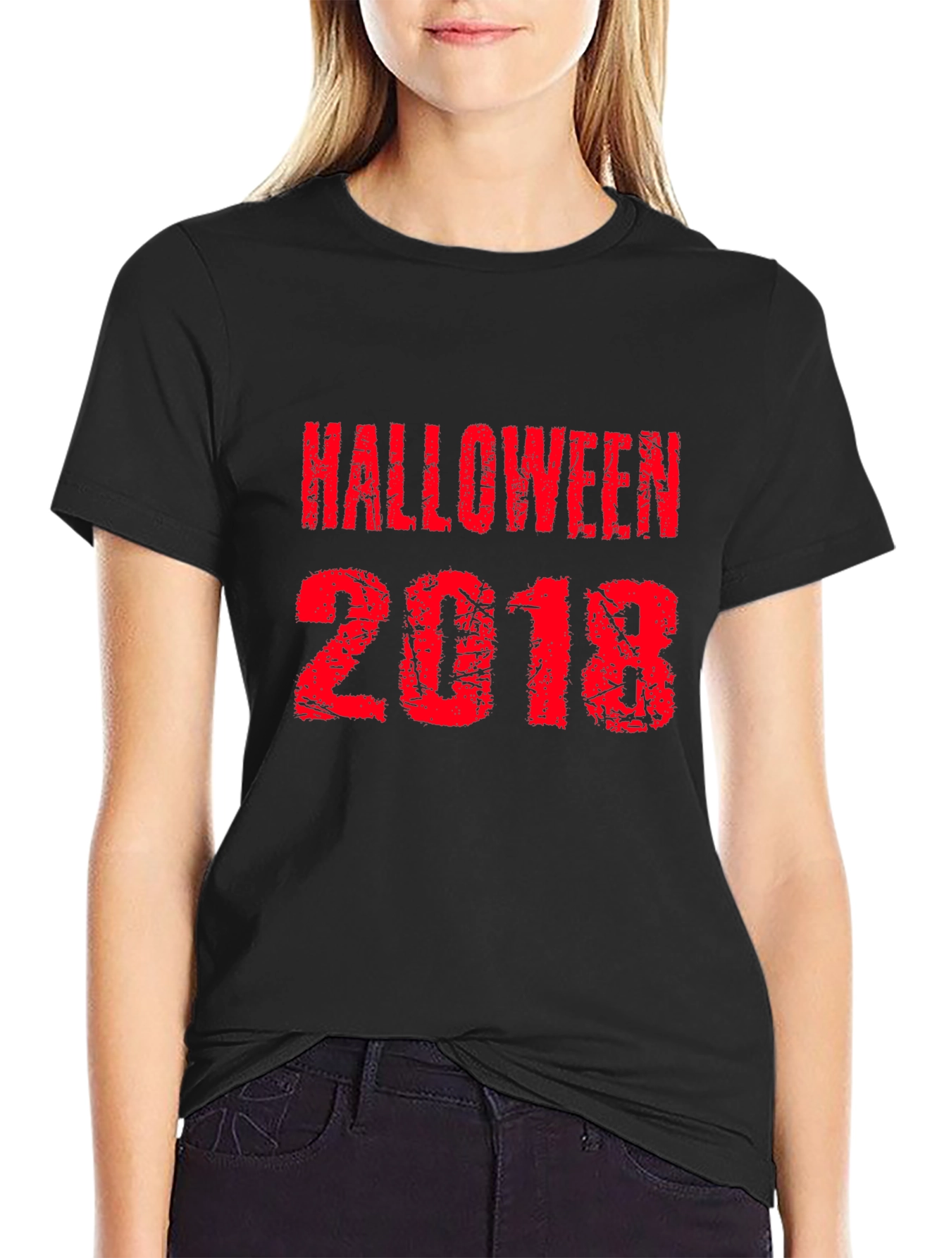 Halloween 2018 Graphic T-Shirt - Mens Black Tee