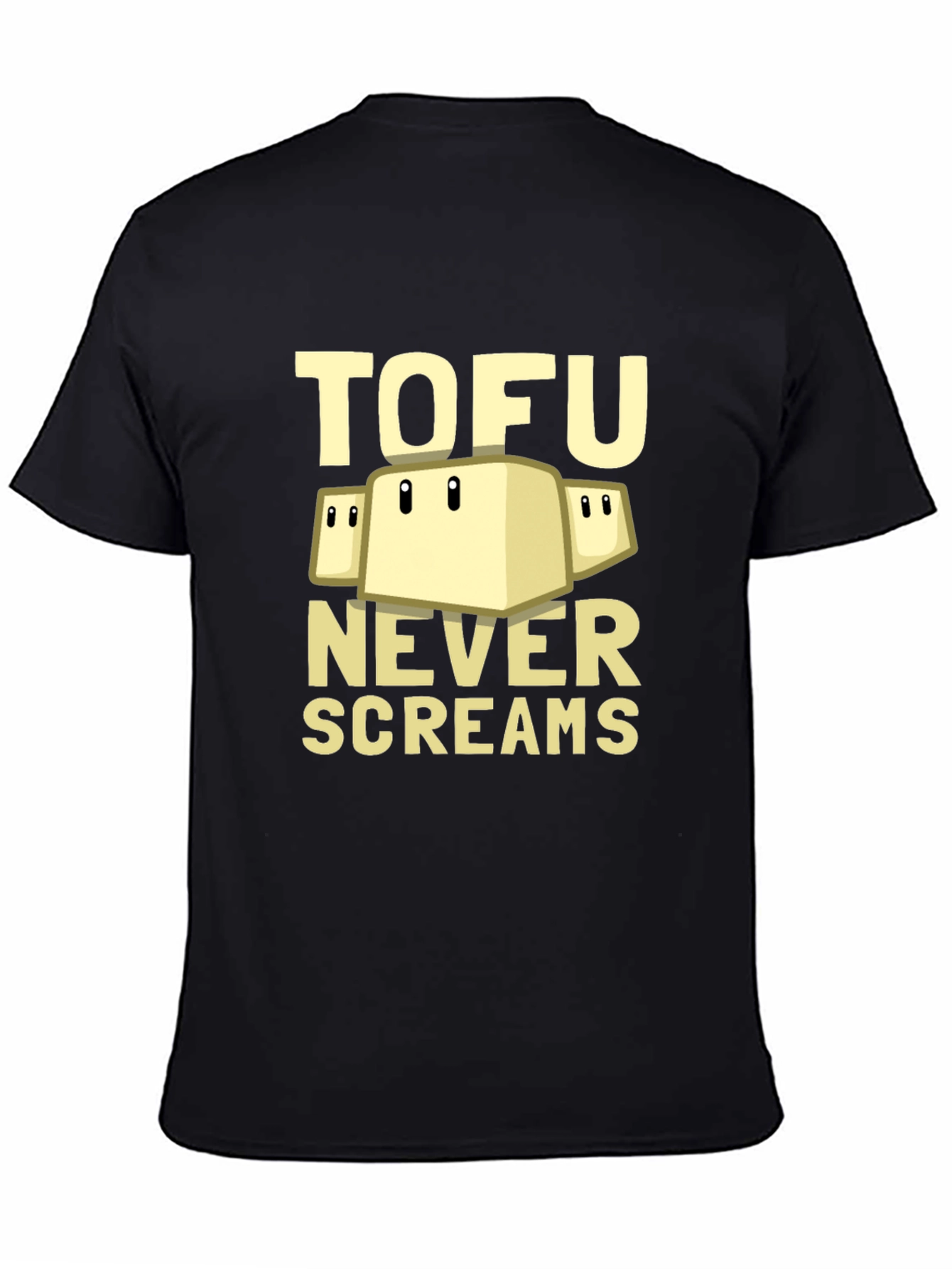 Tofu Never Screams Graphic Tee - Soft & Stylish