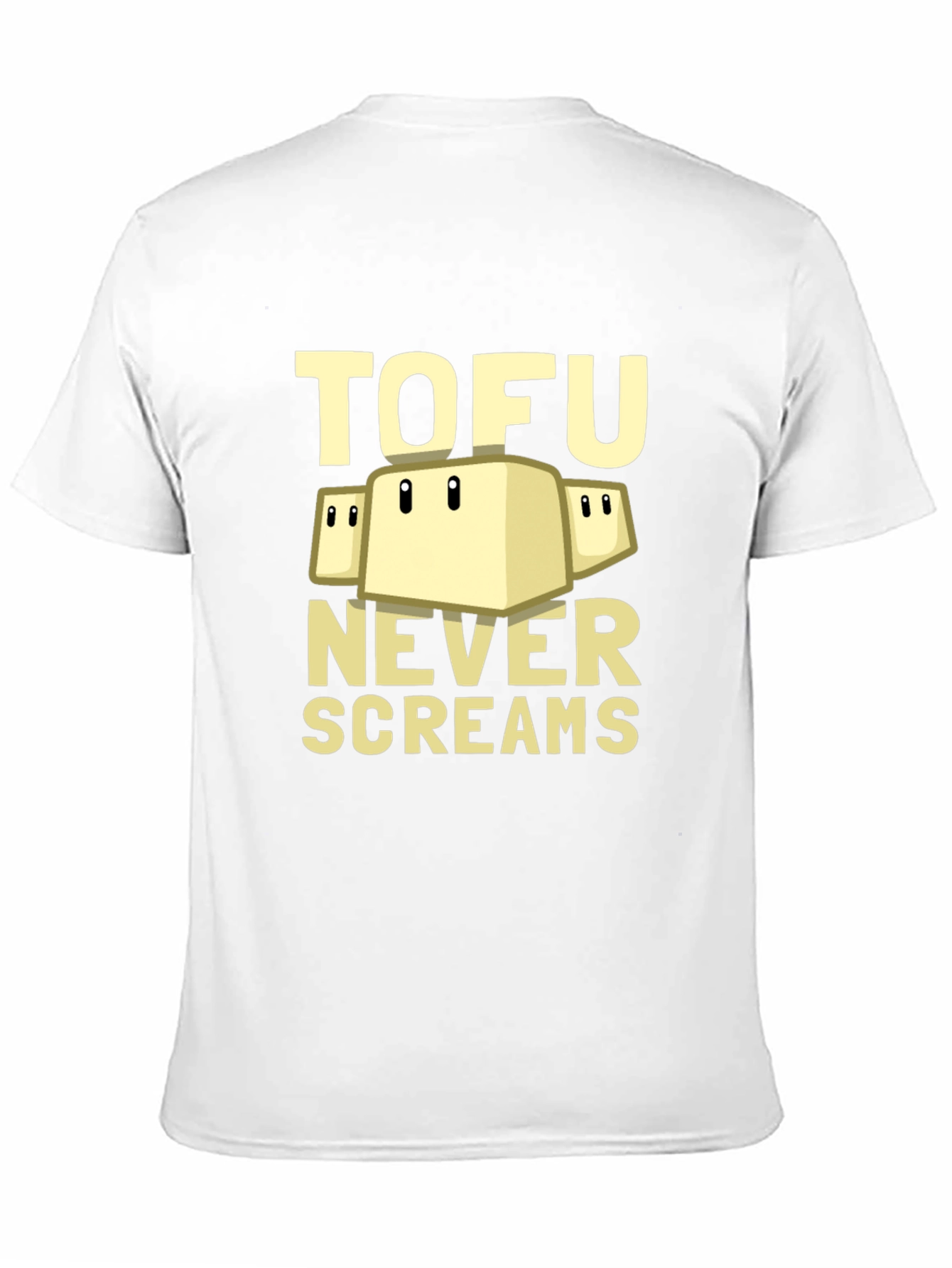 Tofu Never Screams Graphic Tee - Soft & Stylish