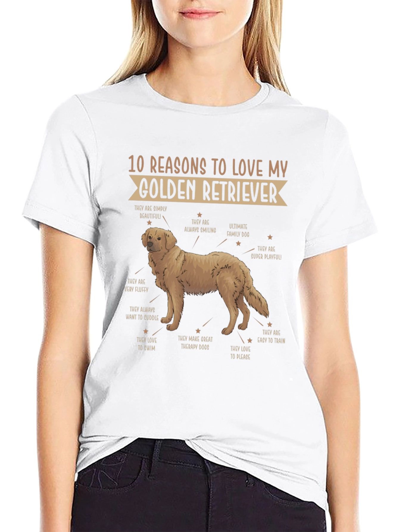 Golden Retriever Reasons T-Shirt