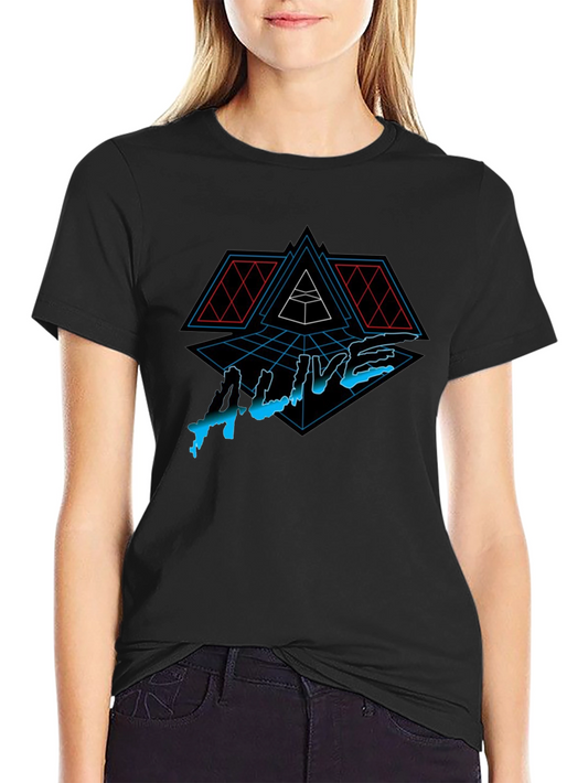 Alive Graphic T-Shirt - Black