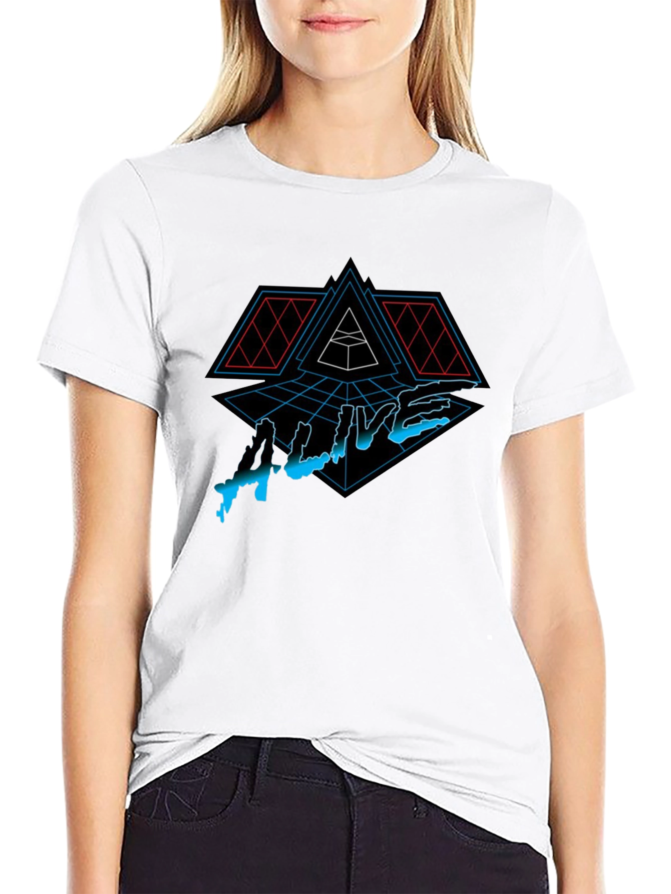 Alive Graphic T-Shirt - Black