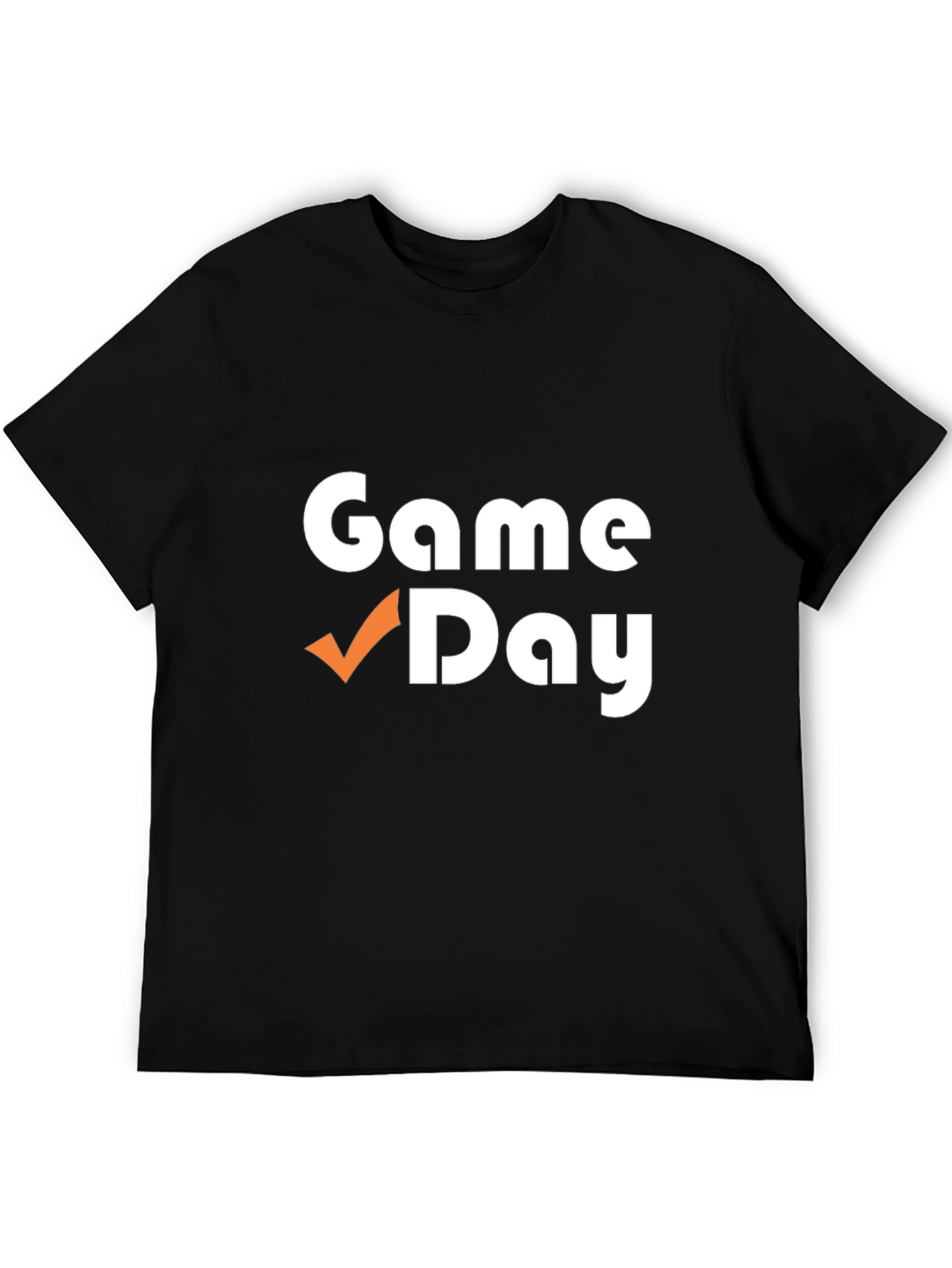 Game Day T-Shirt - Black Cotton Blend