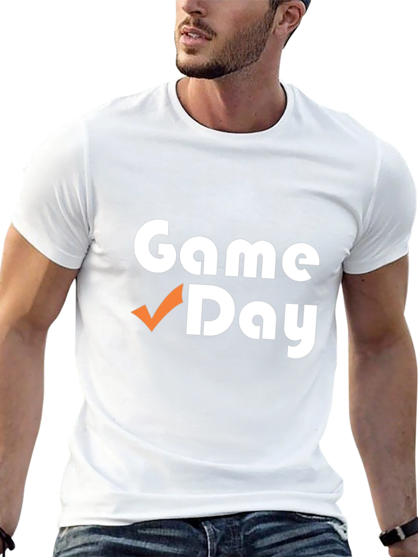 Game Day T-Shirt - Black Cotton Blend