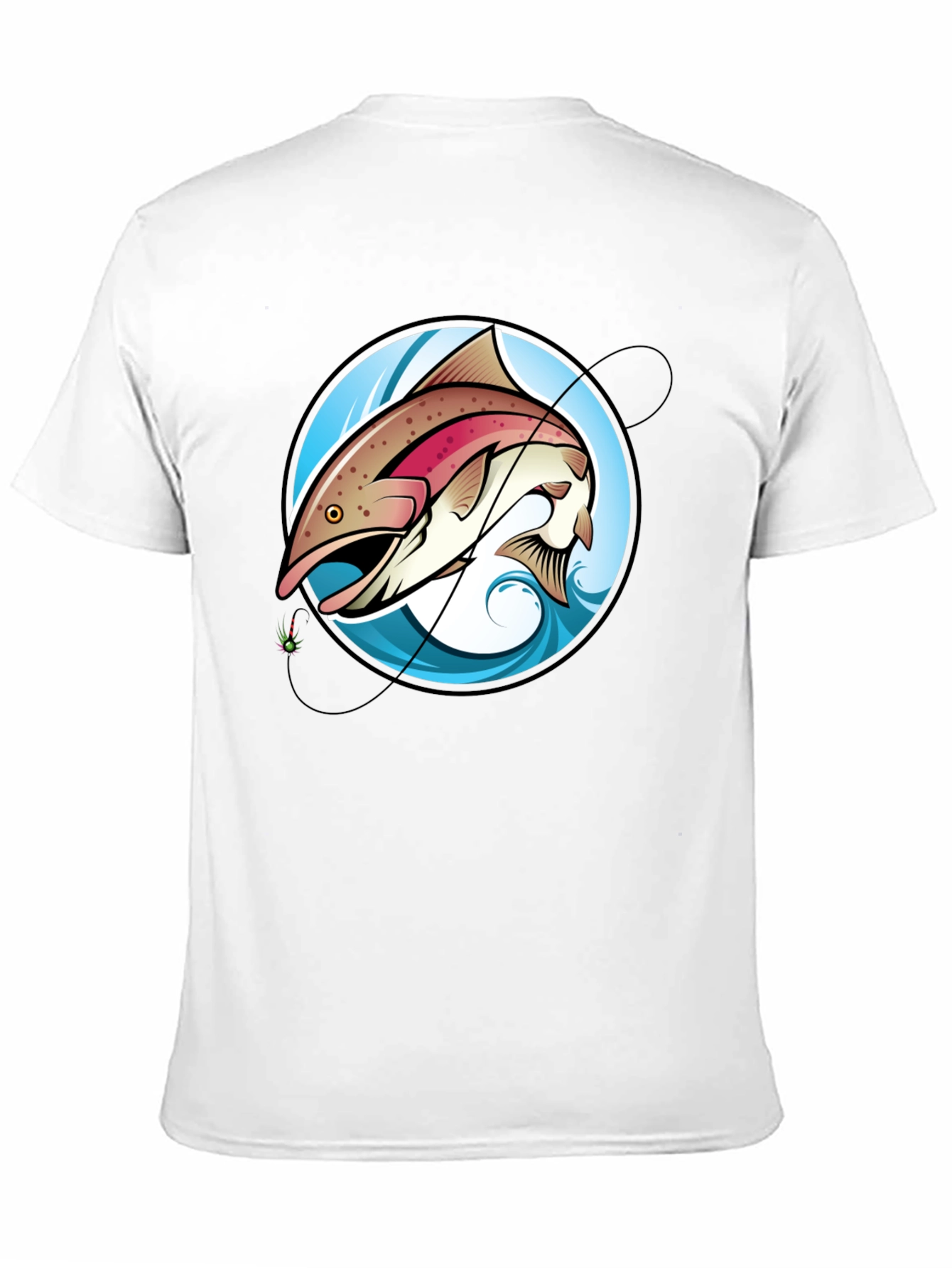 Fishing T-Shirt - Trout Design