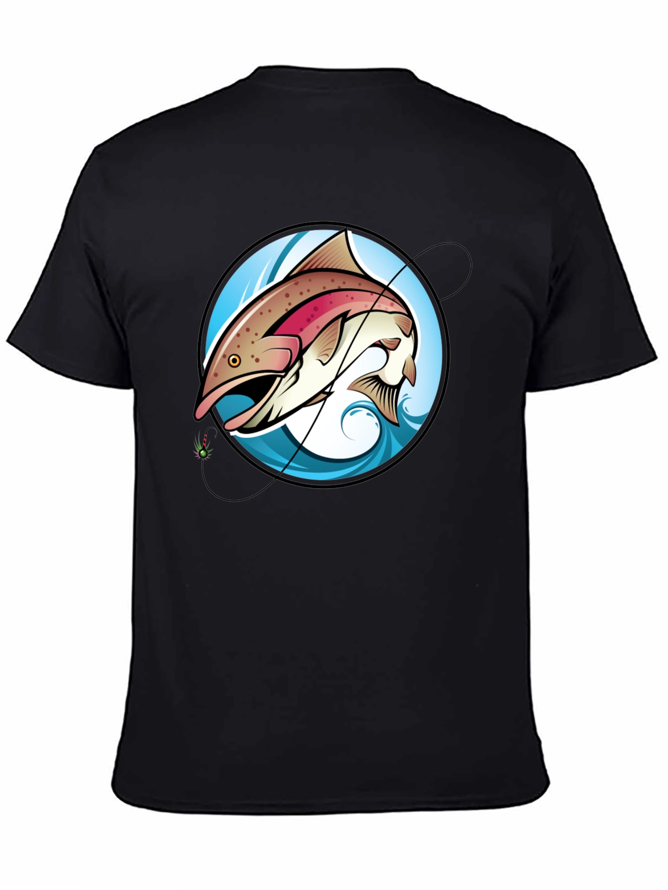 Fishing T-Shirt - Trout Design