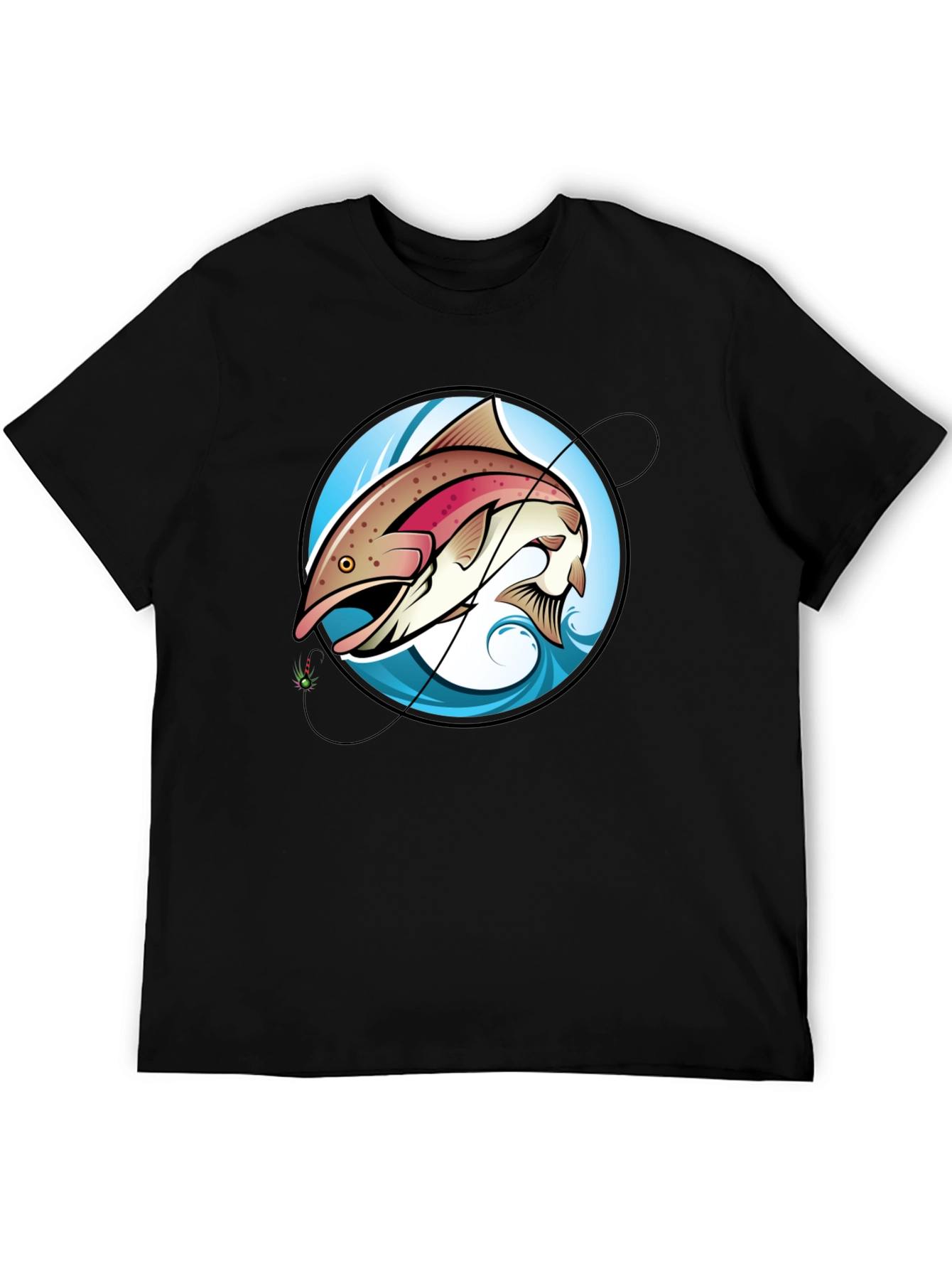 Fishing T-Shirt - Trout Design